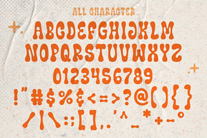 Chunky Groovy Font