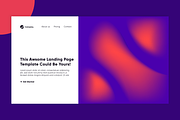 20 Futuristic Vector Web Designs, a Landing Page Template by QASO (Thumbnail 10 of 11)