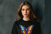 Butterfly illustrations with splash, an Animal Illustration by yod67 (Thumbnail 6 of 10)