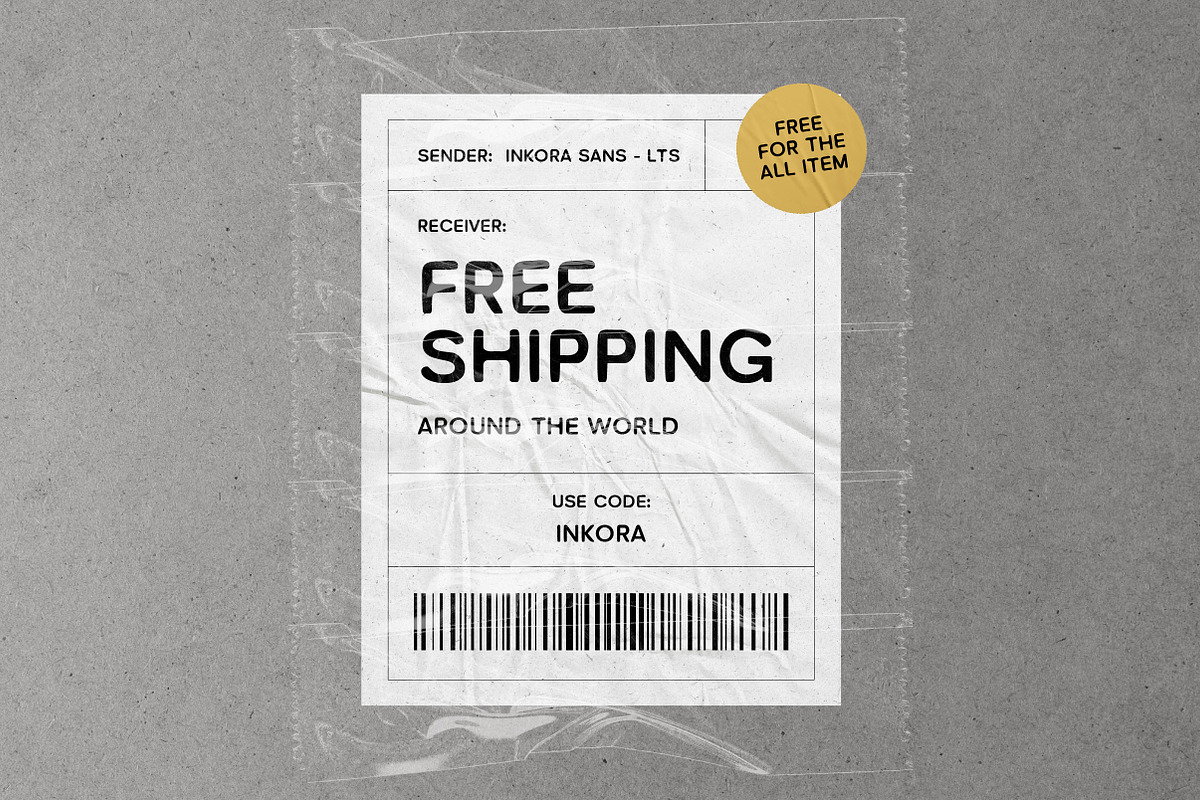 Inkora Sans - Modern Inky Display, a Sans Serif Font by Lettertype Studio (Photo 3 of 14)
