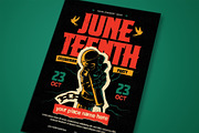 Juneteenth National Independence Day, a Flyer Template by megarez (Thumbnail 3 of 3)