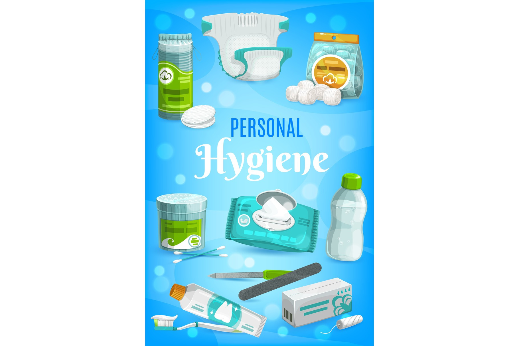 Hygiene Personal Care by Vector Tradition  Creative Market