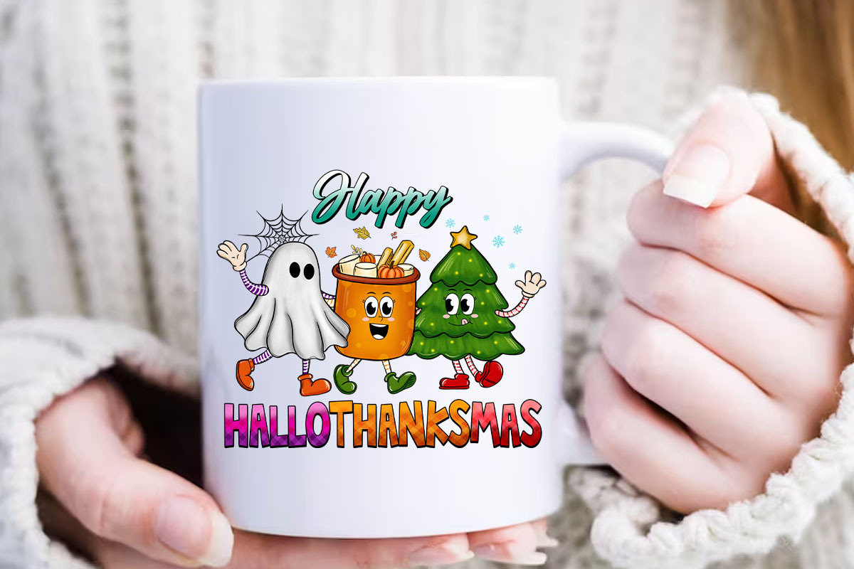 Happy Hallothanksmas Design, an Object Graphic by Boodesign (Photo 2 of 3)