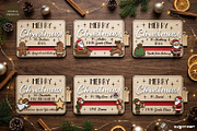 Christmas Card Holder SVG Bundle, a Decorative Illustration by svgocean (Thumbnail 2 of 15)