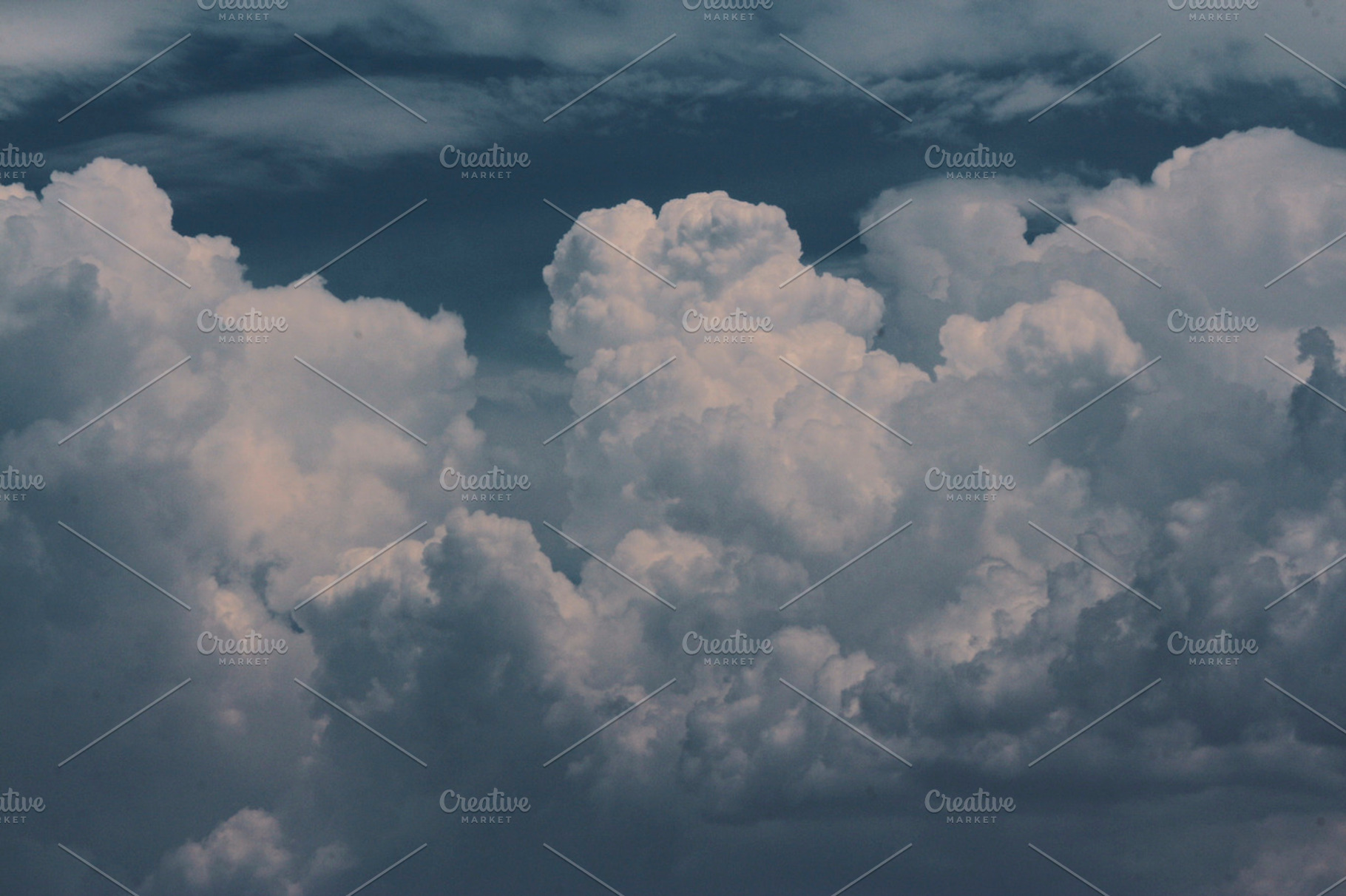 Blue Clouds Stock Picture