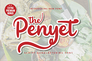 The Penyet, a Script Font by twinstd (Thumbnail 1 of 10)