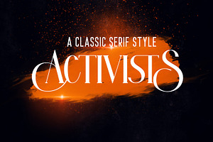 Activists Font