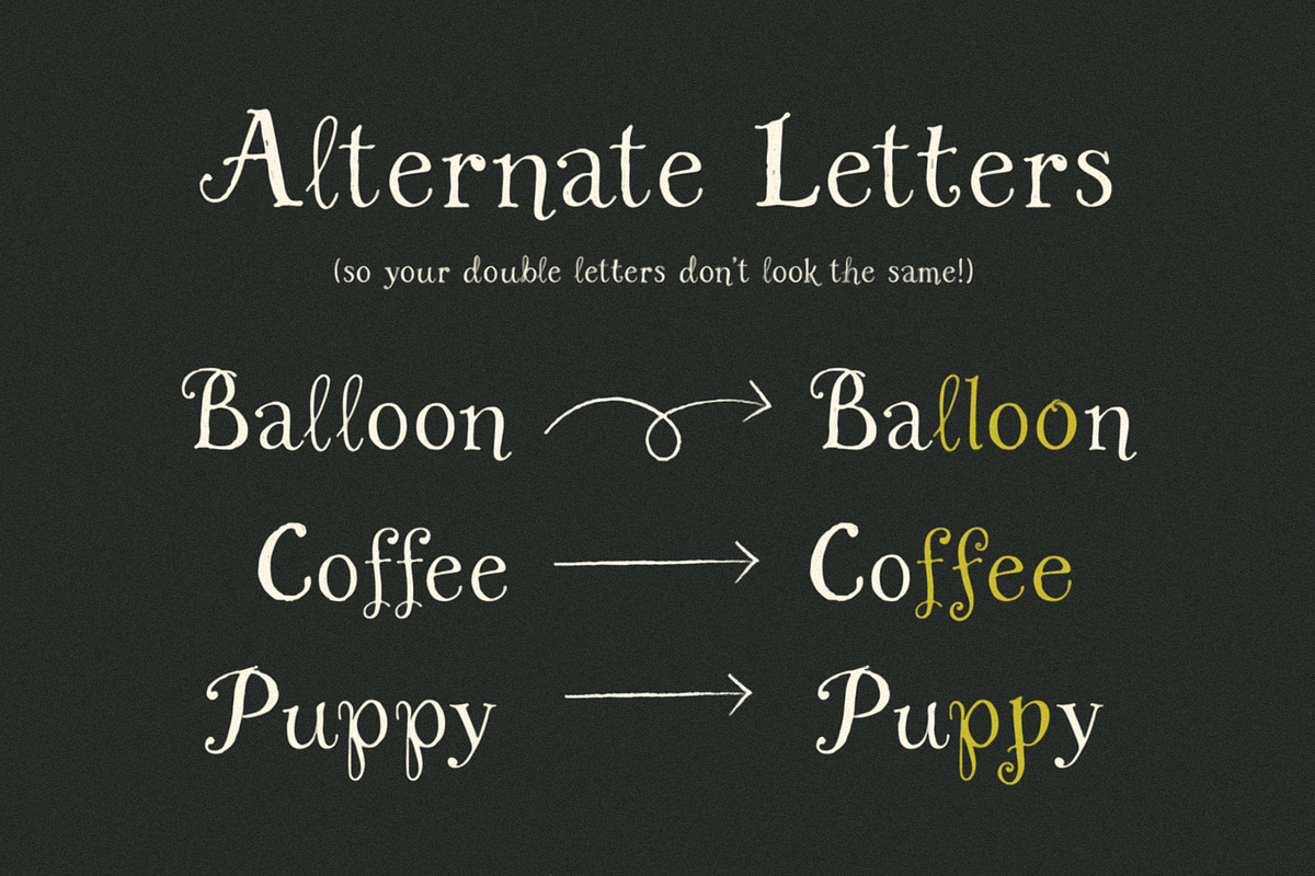 Honeyglow, a Serif Font by Bruised Goods (Photo 13 of 14)
