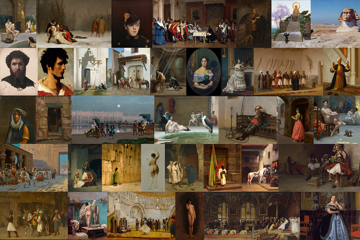 170+ Jean-Léon Gérôme Paintings, a Person Illustration by Digital Museum (Photo 7 of 12)