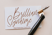 Brillian Signature | Script Font, a Script Font by Scratchones (Thumbnail 1 of 8)