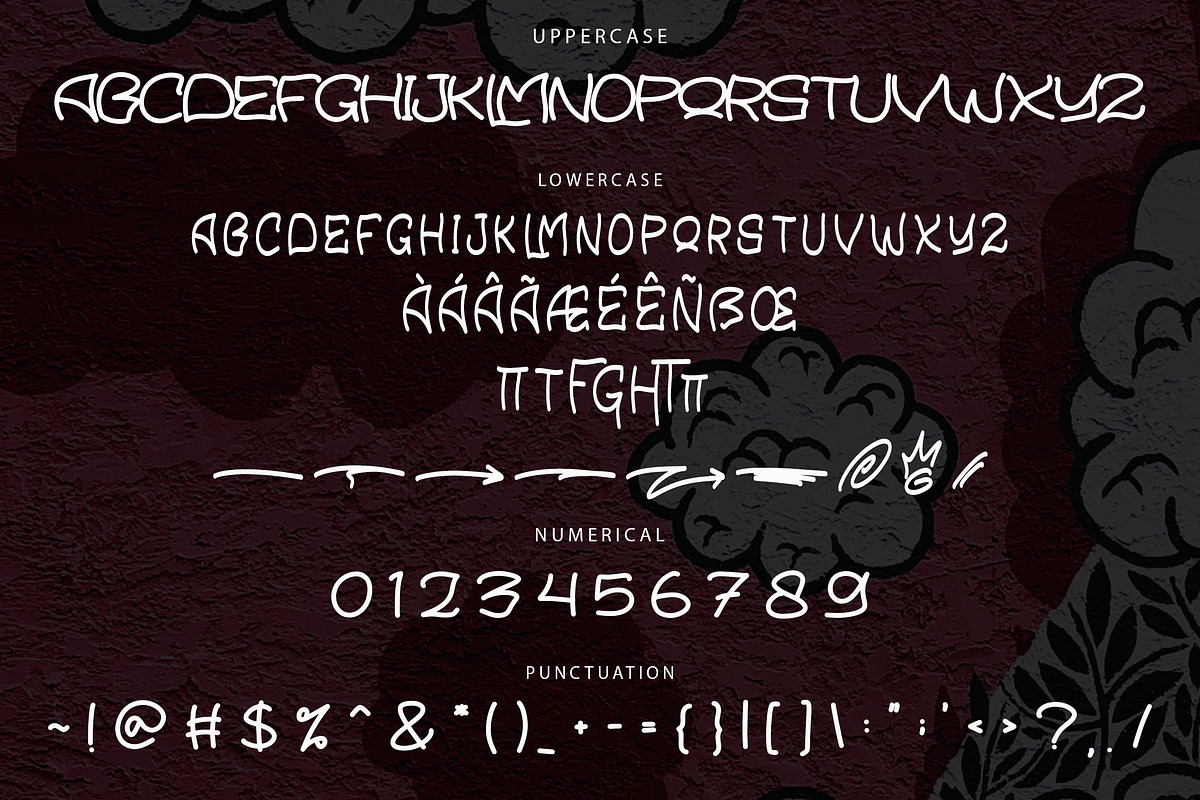 AMORAD Graffiti Font, a Handwritten Font by NTC Graphic (Photo 8 of 9)