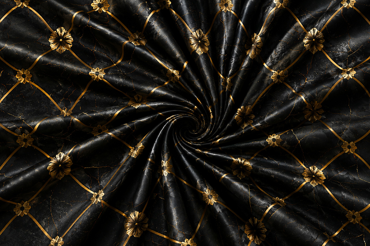 Gold Glam Seamless Velvet Pattern, a Pattern Graphic by Canvas Craft (Photo 4 of 9)