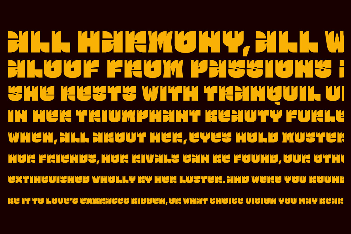 Ogonyok regular, a Font by Russian Fonts (Photo 9 of 9)