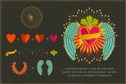 Valentines Milagro Heart Creator, an Illustration by Lee Iley (Thumbnail 2 of 6)