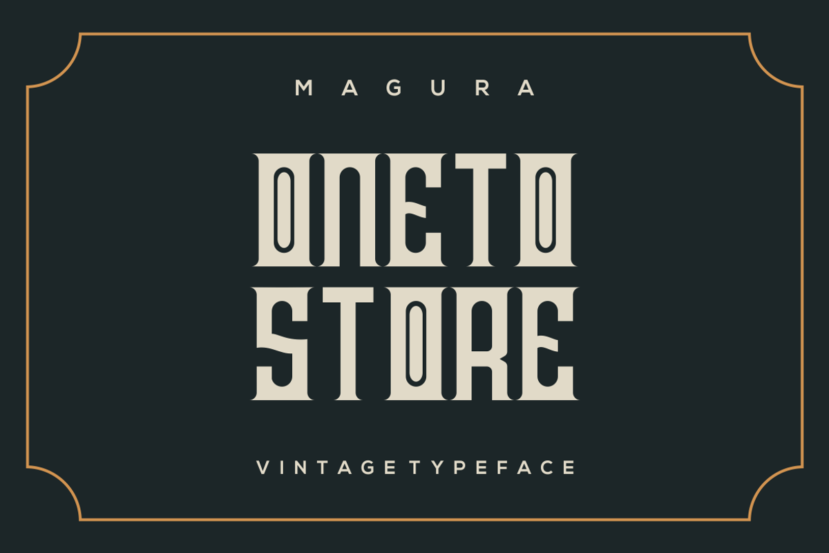 Magura, a Font by albert_kalingga (Photo 2 of 5)