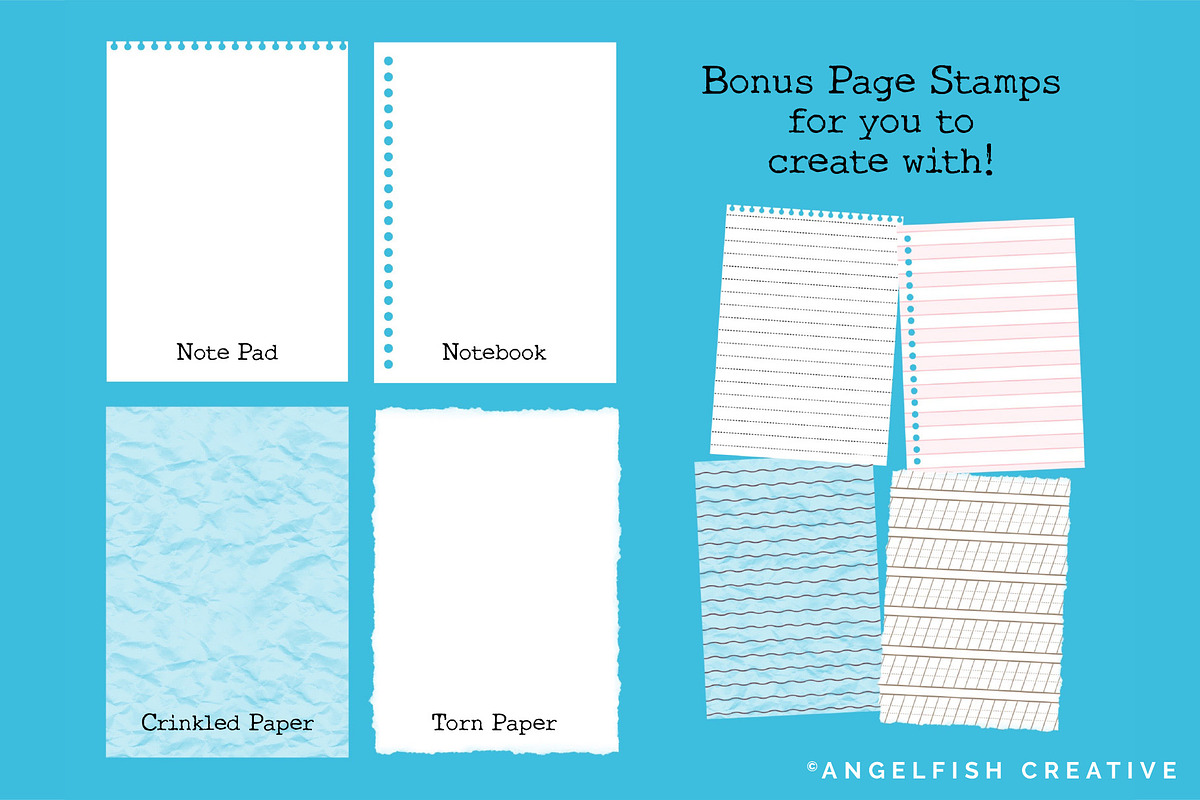 Lined Paper Brushes for Procreate