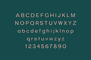 Article Round - A Geometric Typeface, a Sans Serif Font by Cassandra Cappello (Thumbnail 3 of 8)
