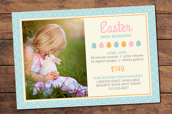 Easter Mini Session Card preview 6