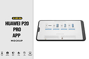 Huawei P20 Pro App Mockup Vol2, an Android Mockup by PixelMockup (Thumbnail 1 of 17)