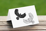 Polygonal doves, an Animal Illustration by blackmoon9 (Thumbnail 3 of 3)