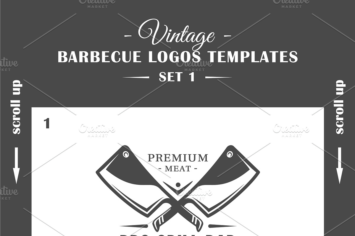 18 BBQ Logos Templates, a Branding & Logo Template by Art Design (Photo 6 of 11)