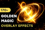 170+ Golden Magic Overlay Effects, an Object Graphic by Mikel Blazgad (Thumbnail 1 of 11)