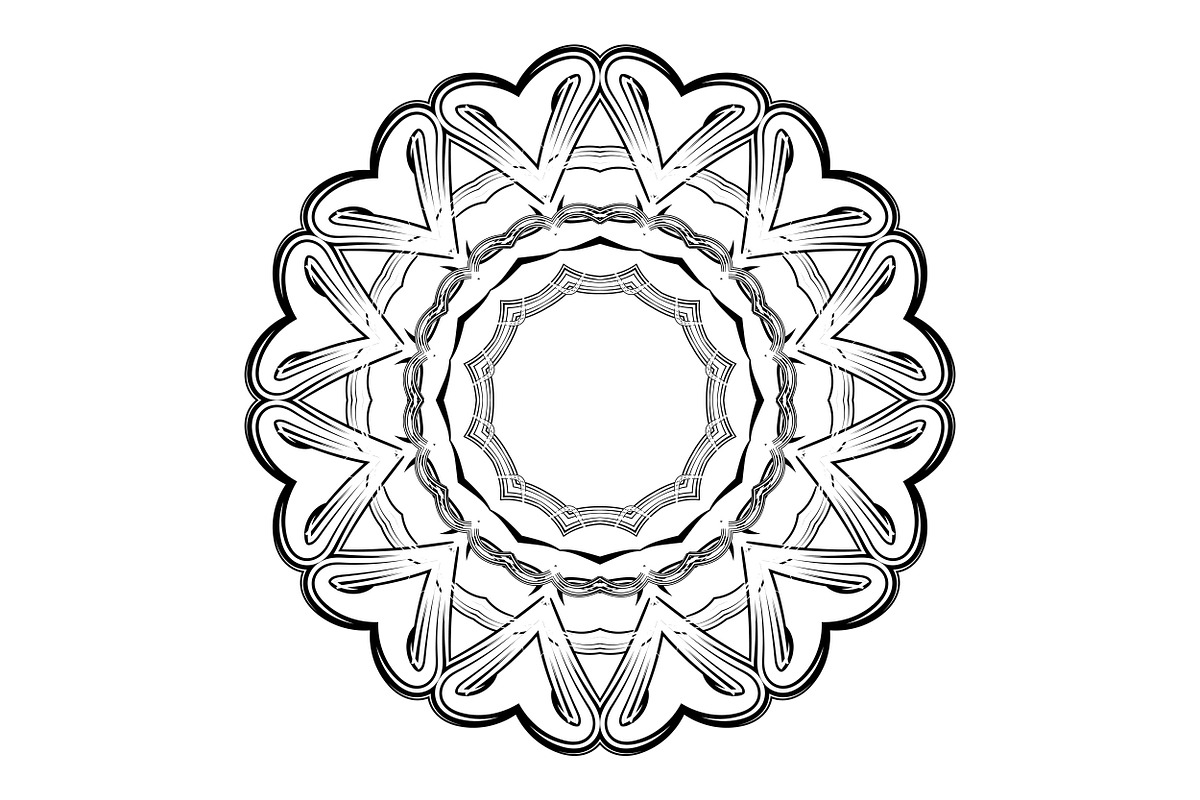 Spiritual Mandala Artwork Bundle, a Decorative Illustration by NJ Himel (Photo 15 of 104)