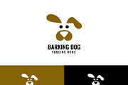 Modern Barking Dog Logo Template, a Branding & Logo Template by HueNestify (Thumbnail 2 of 3)