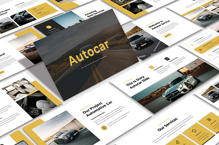 Autocar Presentations Template, a Presentation Template by TypeMakers