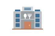Restaurant Flat Icon, a Duotone Icon by Pexelpy (Thumbnail 1 of 2)