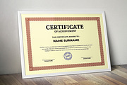 Certificate Template, a Templates & Theme by suhadidesign (Thumbnail 1 of 5)