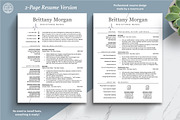 Resume Template for Nursing, Medical, a Resume Template by The Art of Resume (Thumbnail 4 of 8)