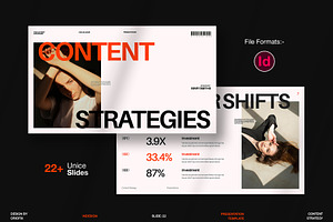 Content Strategy Presentation, a Presentation Template by Oriofix