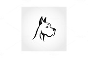 Dog line art drawing, an Animal Illustration by Teneresa (Thumbnail 2 of 2)