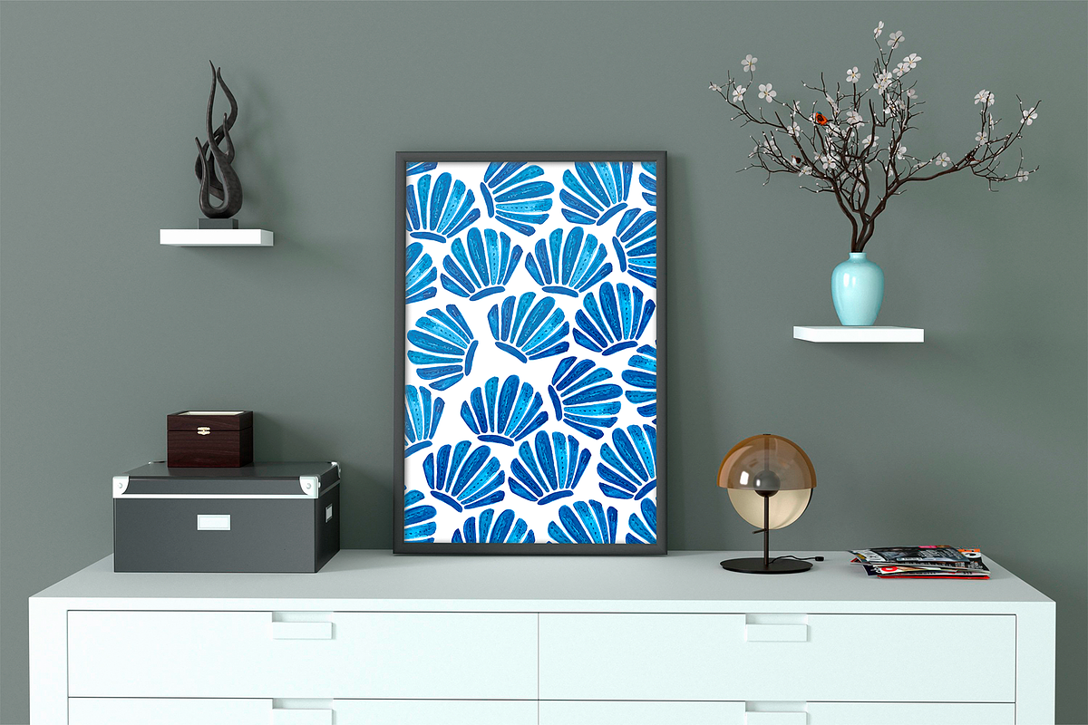 Mar Collection, a Pattern Graphic by ElicoelhoDesign Shop (Photo 3 of 9)