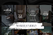 Faceless Instagram Reels Templates, a Social Media Template by design4social (Thumbnail 2 of 8)