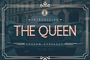 Introducing The Queen, a Serif Font by TGIF.STD (Thumbnail 1 of 4)