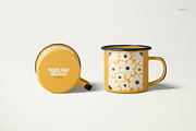 360ml Enamel Mug Mockup Set, a Cups & Container Mockup by creatsy5 (Thumbnail 7 of 30)