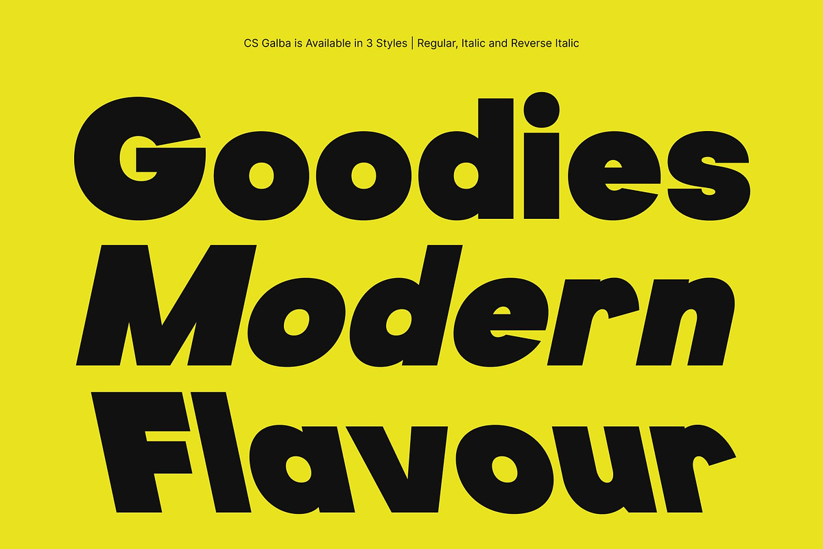 CS Galba – Bold Sans Serif, a Sans Serif Font by Craft Supply Co. (Photo 3 of 8)