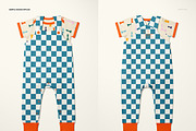 Baby Bodysuit and Overalls Mockup Se, a Bottom Mockup by creatsy5 (Thumbnail 4 of 11)