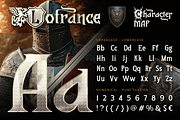 Lotrance, a Serif Font by Burntilldead (Thumbnail 2 of 12)