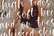 Tropical Romance - Handwritten Font, a Script Font by Letterative Studio (Thumbnail 4 of 5)