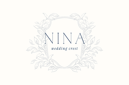 Nina - Hand Illustrated Crest