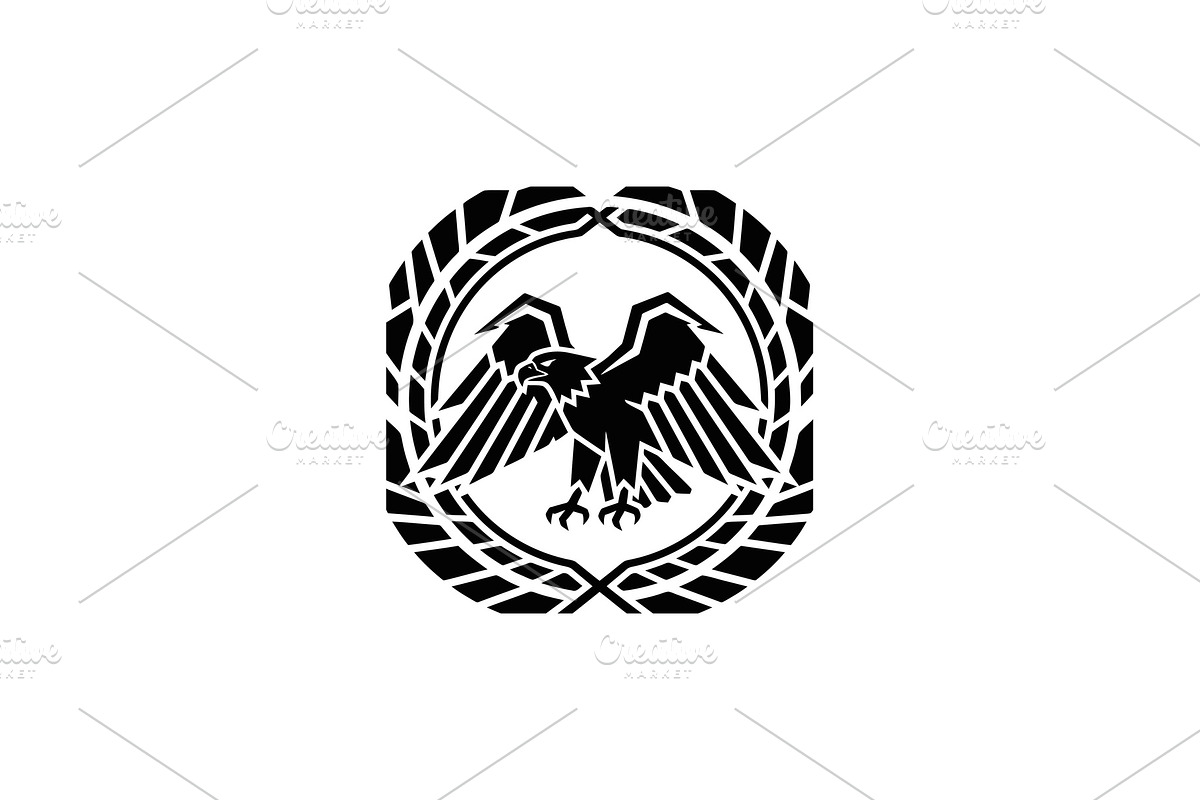 20 Minimalist Eagle Logo Bundle, a Branding & Logo Template by Vectorium Studio (Photo 7 of 21)