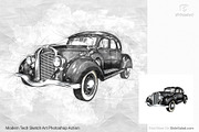 Tech Sketch Art Photoshop Action, an Action Add-On by SlideSalad (Thumbnail 32 of 49)