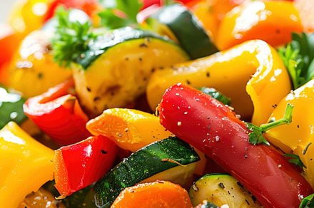 Freshly Prepared Colorful Vegetable, a Photo by LOGOCREATIVE