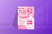 Breast Cancer Day Flyer, a Flyer Template by SquidPixey (Thumbnail 1 of 6)