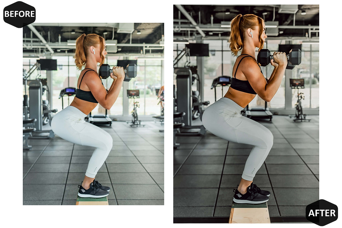 12 Fitness Club Lightroom Presets, a Preset Add-On by Hue Palettte Studio (Photo 5 of 10)