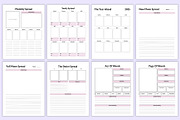 2025 Tarot Journal Canva Template, a Stationery Template by Mustafiz (Thumbnail 5 of 8)