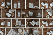Jars Blank Mockup in Boho Bathroom, a Packaging Mockup by Artcoast Studio (Thumbnail 5 of 7)